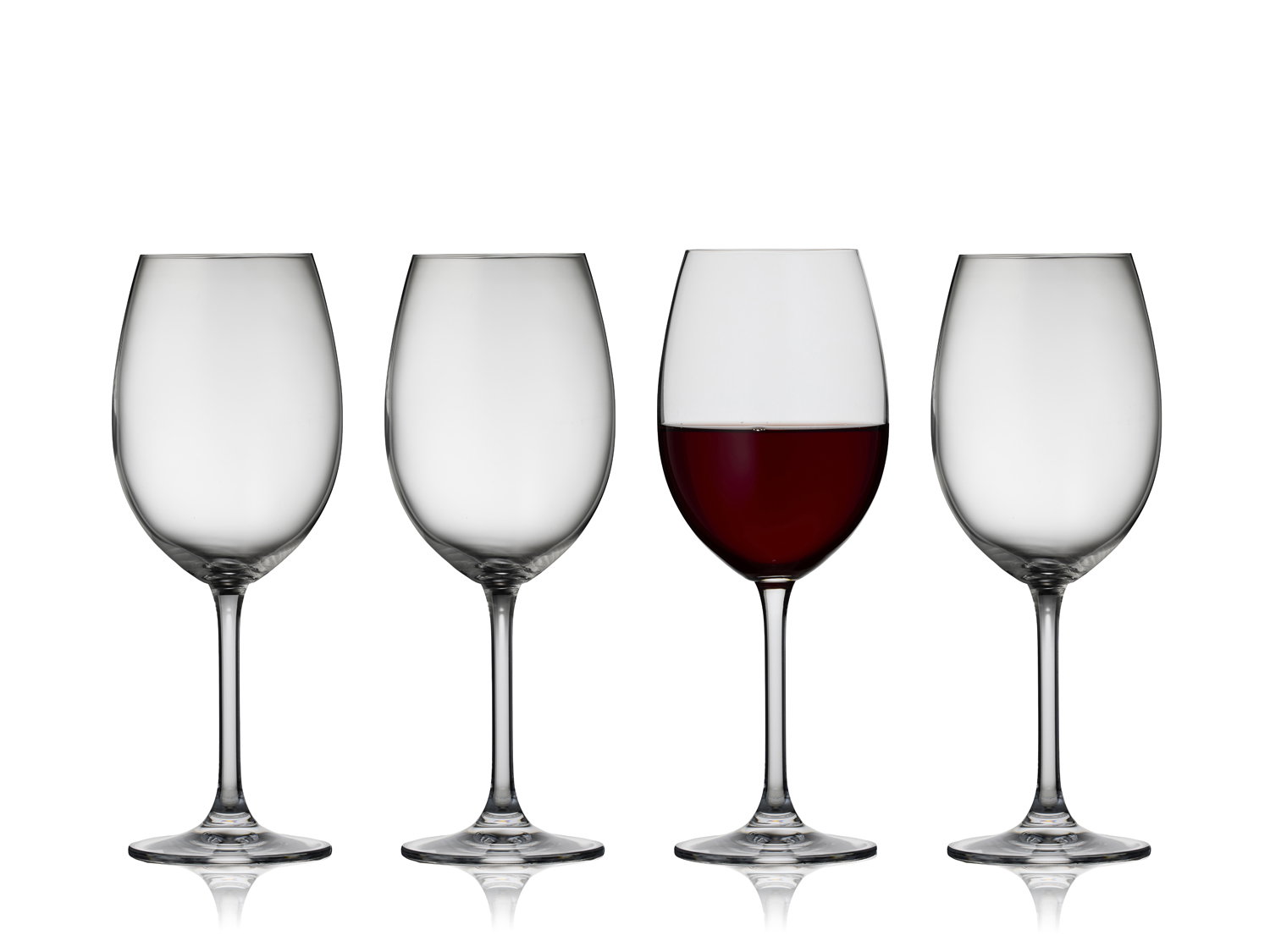 LYNGBY GLAS NEW Juvel rødvinsglas 58 cl - 4 stk