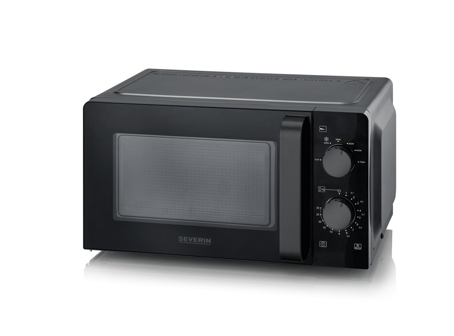 SEVERIN Mikroovn MW9187 20 liter 700 watt - sort