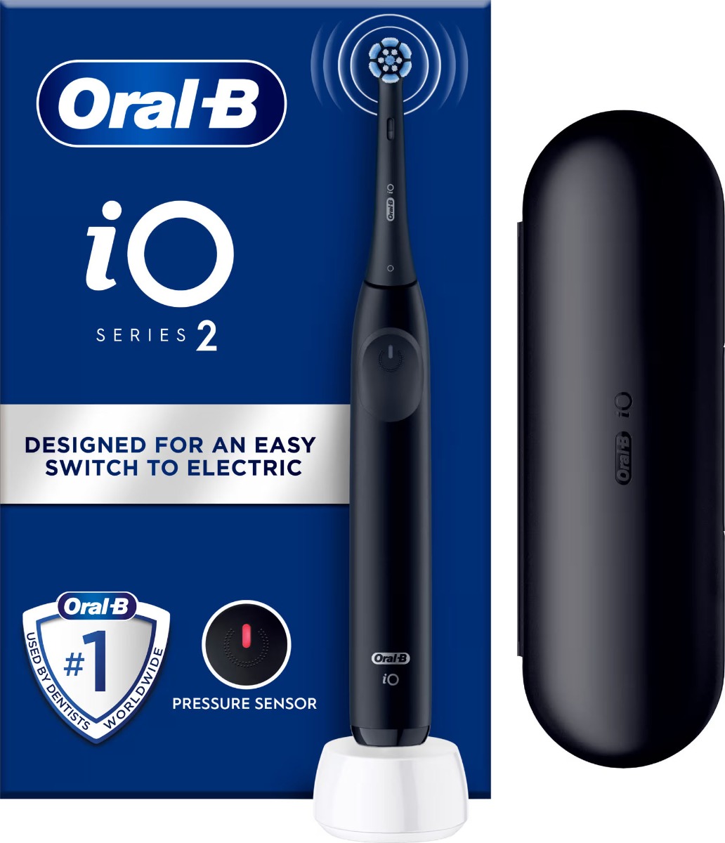 ORAL-B Tandbørste iO2 med rejseetui - sort
