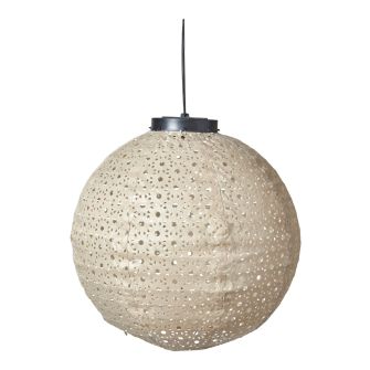 DACORE Solcelle lanterne Ø25 cm - sand - HAVEN