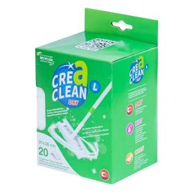 CREA CLEAN Dry wipe L 21 x 28 cm - 20 stk - 