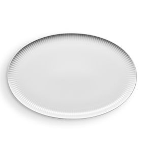 EVA TRIO Legio nova oval coupe fad 37 x 25 cm - hvid - 