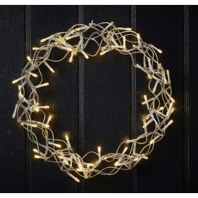DACORE Krans 30 cm m/ 80 led - 