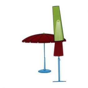 CONZEPT Overtræk til havemøbler parasol 230 cm. - 