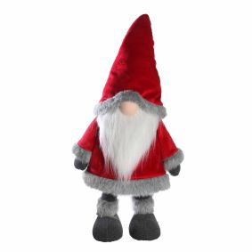DET GAMLE APOTEK Nisse 64 cm - rød/grå - 