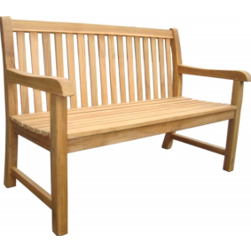 TEAK Havebænk boston - 2 pers / 120 cm - 