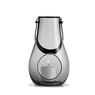HOLMEGAARD Design with light lanterne H25 cm - smoke - ØVRIGE
