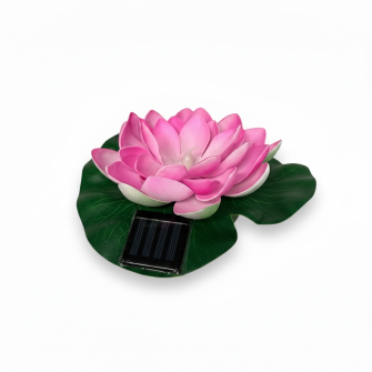 CONZEPT Solar lotus blomst pink - 2 stk - HAVELAMPER