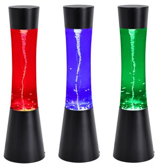CONZEPT Tornadolampe med farveskift Ø10,5 x 39,1 cm - BØRNELAMPER