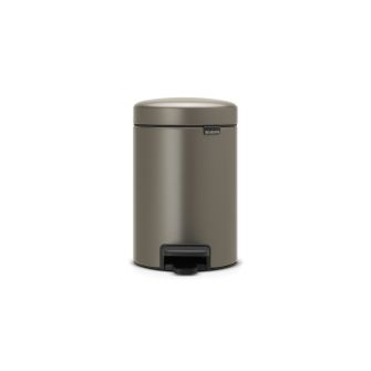 BRABANTIA Pedalspand newlcon 3 liter - platinum - AFFALDSSPANDE