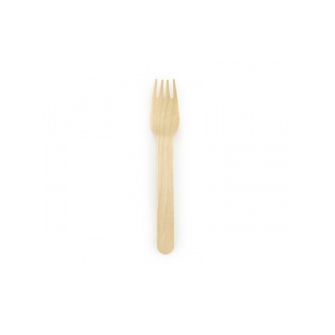 Bambus gaffel 16 cm 12 stk - BESTIK