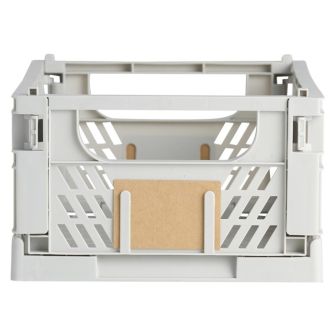 DAY Opbevaringskasse foldbar 33x24,5x15 cm light grey - DAY