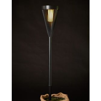DACORE Solarfakkel 12 LED 3-in-1 69 cm - sort - HAVEN