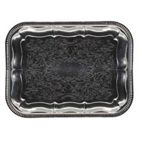 Serveringsfad forkromet - 41 x 31 cm - 