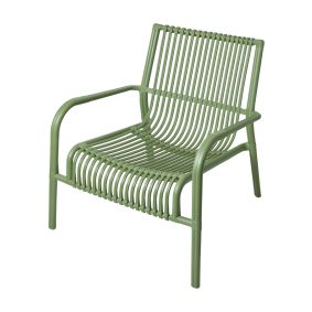 DACORE Loungestol i plast - grøn - 