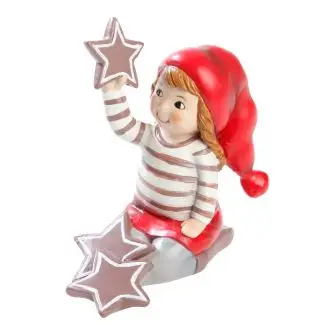 DET GAMLE APOTEK Apotekernissen julie med honningkager - H9 cm - NISSER