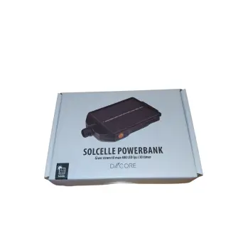 DACORE Solcelle powerbank med fjernbetjening - OUTDOOR