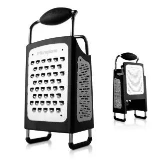 MICROPLANE Rivejern med 4 sider - MICROPLAINE