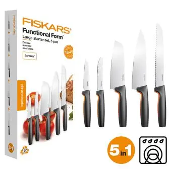 FISKARS Functional form knivsæt - 5 dele - FISKARS