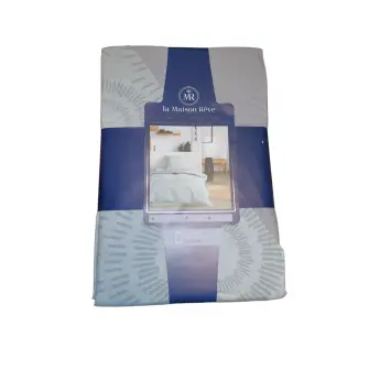 LA MAISON REVE Sengetøj 140 x 200 cm - grå - TEKSTIL