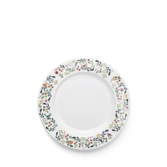 ROSENDAHL Grand cru cottage tallerken ø27 cm - hvid m. deko - TALLERKNER