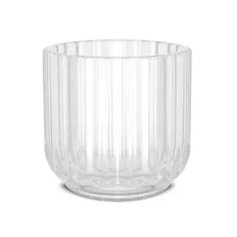 LYNGBY Fyrfadsstage - klart glas - LYSESTAGER