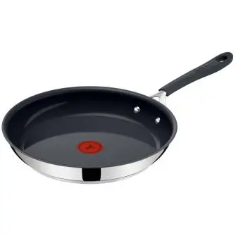 JAMIE OLIVER Quick & easy SS keramisk pande - 24 cm - STEGEPANDER