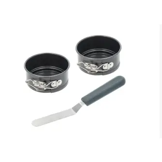 BLOMSTERBERG Mini-springformsæt m. palet - 3 dele - BLOMSTERBERG