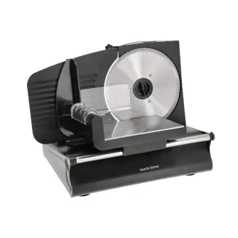 NORDIC SENSE Pålægsmaskine 200 watt -sort - KØKKENMASKINER