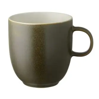 STUDIO ROUND North krus 33 cl - mat grøn/mat hvid - STEL