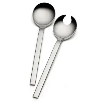 STUDIO ROUND Storm salatbestik 25 cm  - stål - BESTIK