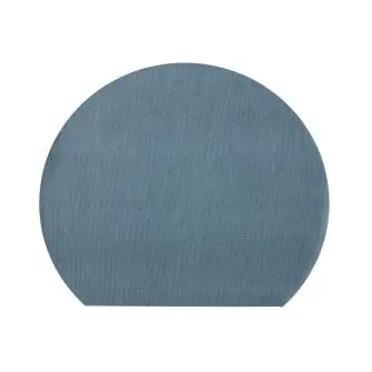 STUDIO ROUND Dækkeservietter 4 stk vendbar 43x36 cm - blå/sand - DUGE & DÆKKESERVIETTER