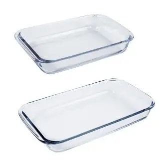 AIDA Aroma ovnfaste fade i glas - 2 stk - OVNFASTE FADE