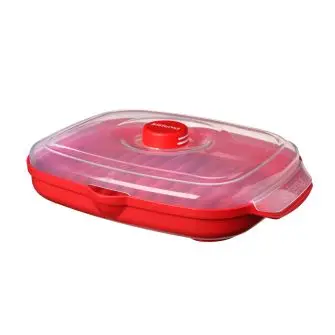 SISTEMA Mikro easy bacon - rød - KØKKENARTIKLER