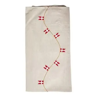 DACORE Dug sand med flag - 140x360 cm - TEKSTIL