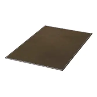 DACORE Dækkeserviet firkantet mørk brun læderlook - DUGE & DÆKKESERVIETTER