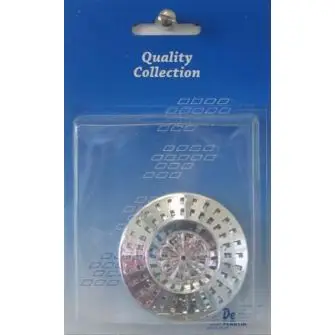 Vaskerist/si krom 2 stk 60 mm - HUSHOLDNING