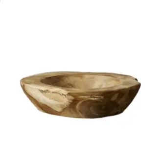 DA'CORE Bordskål af trærod - Ø24 cm - PYNT & FIGURER