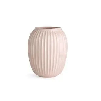KÄHLER Hammershøi vase 21 cm - rosa - KÄHLER