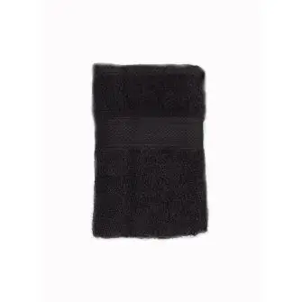 CONZEPT Håndklæde 50 x 100 cm - sort - HÅNDKLÆDER