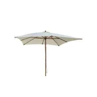 HOFFMANN Parasol nice 3 x 3 meter - natur - PARASOLLER & OVERDÆKNING