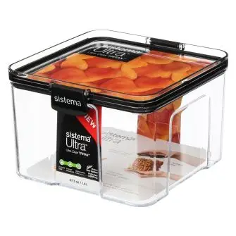 SISTEMA Tritan ultra square - 1,4 liter - ØVRIG MADOPBEVARING