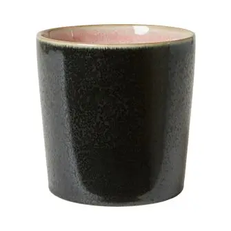 DACORE Urtepotteskjuler Ø 12,5 cm - rosa/sort - DIVERSE