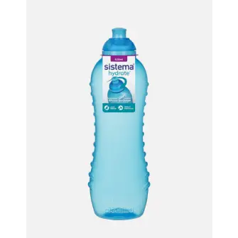 SISTEMA Drikkedunk twist 'n' sip 620 ml - blå - MADKASSER & DRIKKEDUNKE