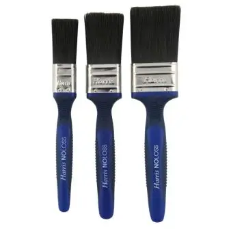 Malerpensler 3 stk - blå - DIVERSE