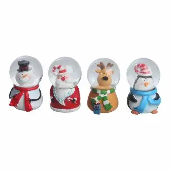 DET GAMLE APOTEK Rystekugler m/julefigure - lille - ØVRIGE