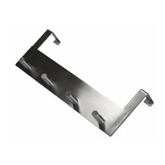 Knagerække til dør 4 knager - stål - DIVERSE