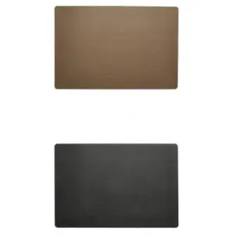 DACORE Dækkeserviet vendbar 30x45 cm - taupe/sort - DUGE & DÆKKESERVIETTER