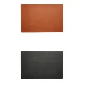 DACORE Dækkeserviet vendbar 30 x 45 cm - cognac/sort - TILBEHØR