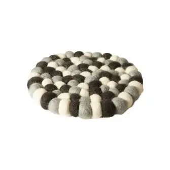 DACORE Bordskåner Ø 20 - sort/grå - BORDSKÅNER